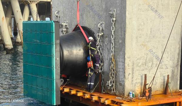 การติดตั้งกรวยบังโคลน