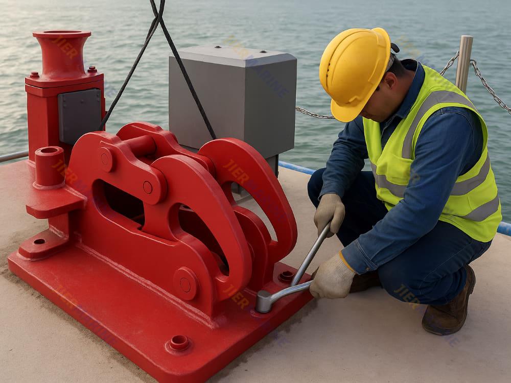 ติดตั้งตะขอปลดเร็ว