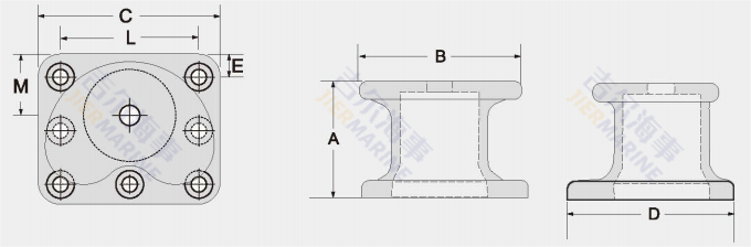 การออกแบบรูปแบบ Kidney Bollard