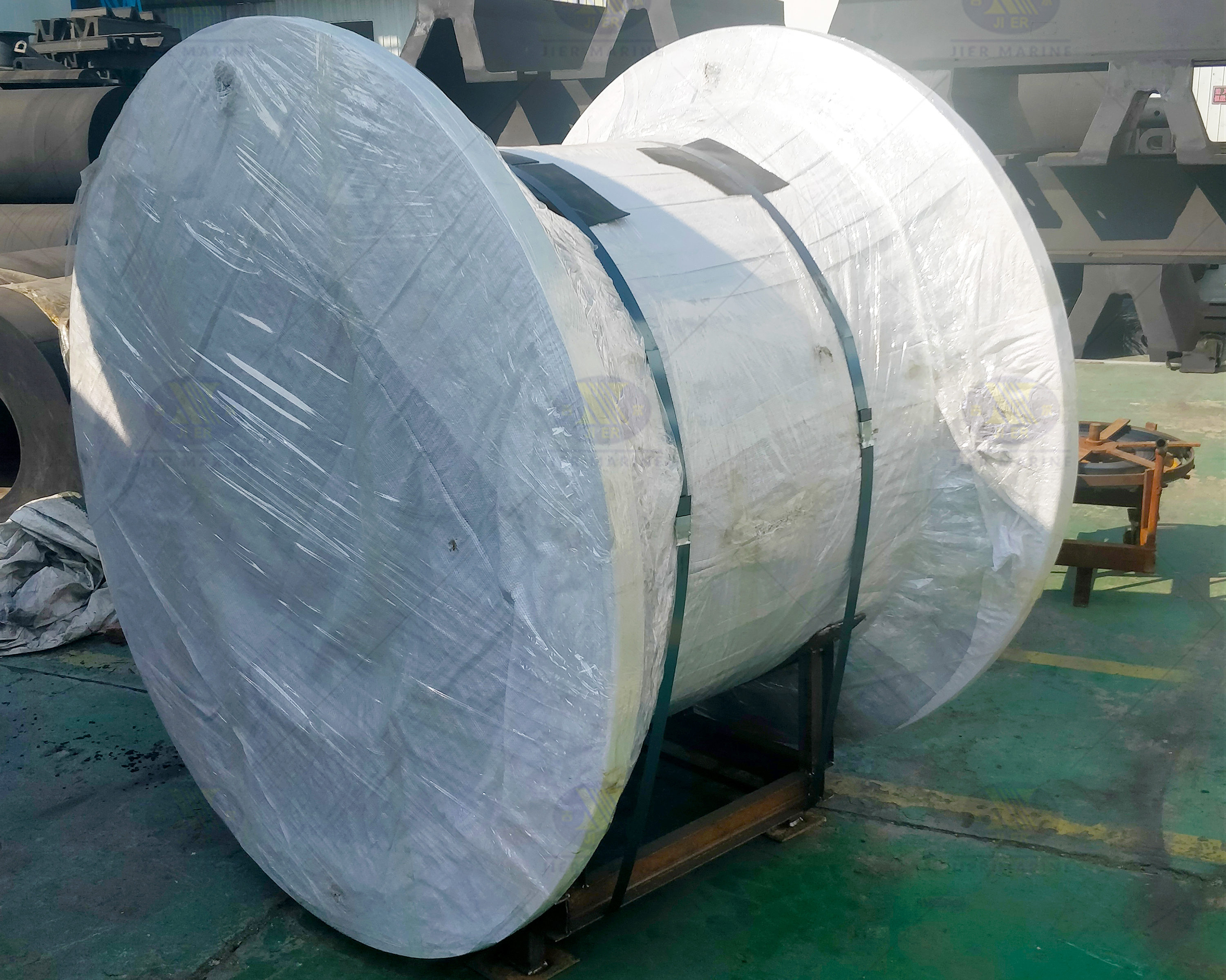 การเพิ่มความสามารถในการใช้งาน Berthing: Super Cell Fenders ดำเนินการ