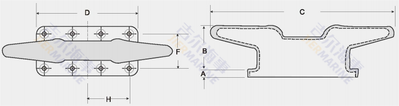 Cleat Bollard Model Design